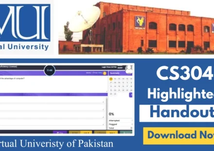 Download Free CS304 highlighted Handouts PDF | Vu Khanpur