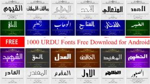 1000 Urdu Fonts Free Download for Android (2026 Expert Guide + Top 100+)