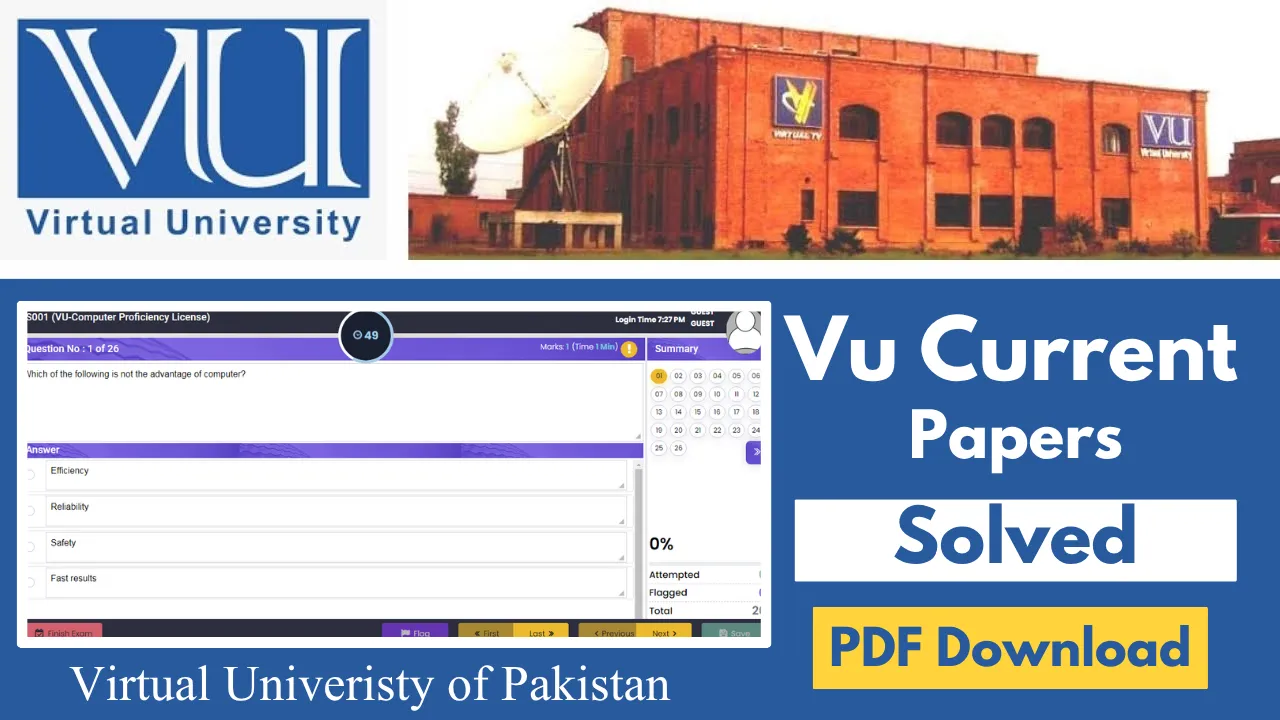 Vu Current Papers Solved – Complete Download Guide (All Subjects, Midterm & Final Term) Vu Current Papers Solved – Complete Download Guide (All Subjects, Midterm & Final Term)