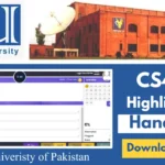 Download Free CS407 Highlighted Handouts PDF | VU Khanpur